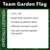 Briarwood Lane small NCAA licensed Miami Hurricanes garden flag, official colorful decorative banner for yard display.