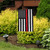 Briarwood Lane Thin Red Line Embroidered Garden Flag with American stars and stripes design.