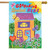 Grandkids Spoiled Here Floral House Flag