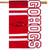 Arkansas Razorbacks Licensed NCAA House Flag