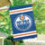 Edmonton Oilers Applique & Embroidered Flag NHL