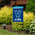 Briarwood Lane Villanova Wildcats NCAA Licensed small garden flag with colorful decorative printed design.