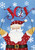 Joy Santa Holiday House Flag