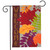Autumn Leaves Burlap Garden Flag