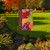 Autumn Leaves Burlap Garden Flag