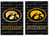 University of Iowa Hawkeyes NCAA Glitter Garden Flag