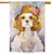 Ruffoir Cocker Spaniel Dog House Flag
