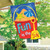 Fun in the Sun Applique Summer House Flag