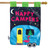 Happy Campers Applique Summer House Flag