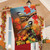 Autumn Chickadees House Flag