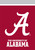 Briarwood Lane Alabama Crimson Tide NCAA Licensed House Flag with large printed University of Alabama logo.