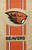 Oregon State Beavers Burlap Licensed NCAA House Flag