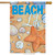 Beach Life Summer House Flag