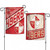 San Francisco 49ers Retro NFL Garden Flag