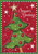 Briarwood Lane small festive garden flag with colorful Christmas tree and 'Season's Greetings' for porch display.