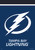Tampa Bay Lightning NHL logo on blue flag, Briarwood Lane licensed nhl flags.