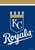 Briarwood Lane Kansas City Royals MLB licensed house flag with royal blue and gold team logo.