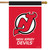 Briarwood Lane New Jersey Devils NHL licensed house flag, red with logo and white text.