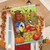 Autumn Display Birds House Flag