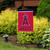 Briarwood Lane Los Angeles Angels MLB licensed garden flag with red, white, and blue design.