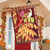 Plaid Cardinals Fall House Flag