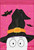 Peeking Ghost Halloween Applique House Flag