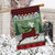 Merry & Bright Reindeer Christmas House Flag