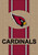 Arizona Cardinals Burlap NFL Licensed House Flag