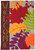 Autumn Leaves Burlap house Flag