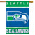 Seattle Seahawks Throwback Vertical Flag