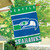 Seattle Seahawks Throwback Vertical Flag