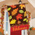 Fall Leaves Welcome House Flag