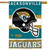 Jacksonville Jaguars Vertical NFL House Flag