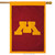 University of Minnesota Applique NCAA Licensed House Flag