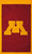 University of Minnesota Applique NCAA Licensed House Flag