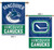 Vancouver Canucks Vertical 2 Sided House Flag