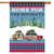 Home for the Holidays Rustic House Flag