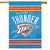 Oklahoma City Thunder Applique House Flag