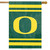 University of Oregon Applique & Embroidered Banner Flag NCAA