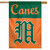 University of Miami Hurricanes NCAA Vertical Flag