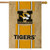 Missouri Tigers Licensed NCAA Burlap House Flag