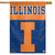 University of Illinois Vertical House Flag NCAA