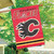 Calgary Flames Applique & Embroidered Flag NHL