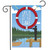 Better At The Lake Summer Garden Flag