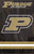 Purdue Boilermakers Applique & Embroidered Banner Flag NCAA