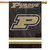 Purdue Boilermakers Applique & Embroidered Banner Flag NCAA