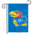 University of Kansas Applique Garden Flag