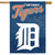Detroit Tigers Applique & Embroidered Banner Flag MLB