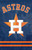 Houston Astros Applique Embroidered House Flag