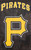 Pittsburgh Pirates Applique Embroidered House Flag